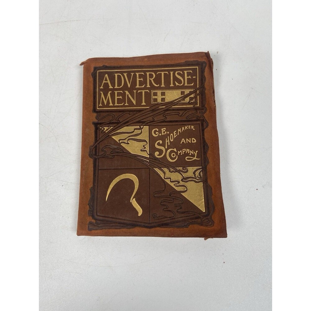 1915 Roycroft C.E. Shoemaker Biography Limited Edition #304 of 1250 Rare